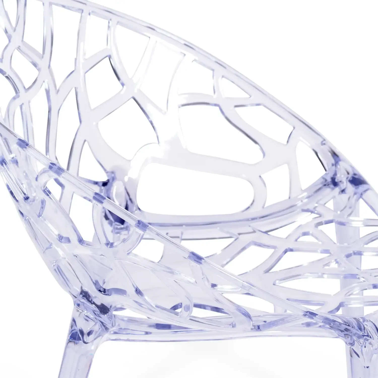 Chaise en cristal transparente - Chaises de jardin - Meubles Concept