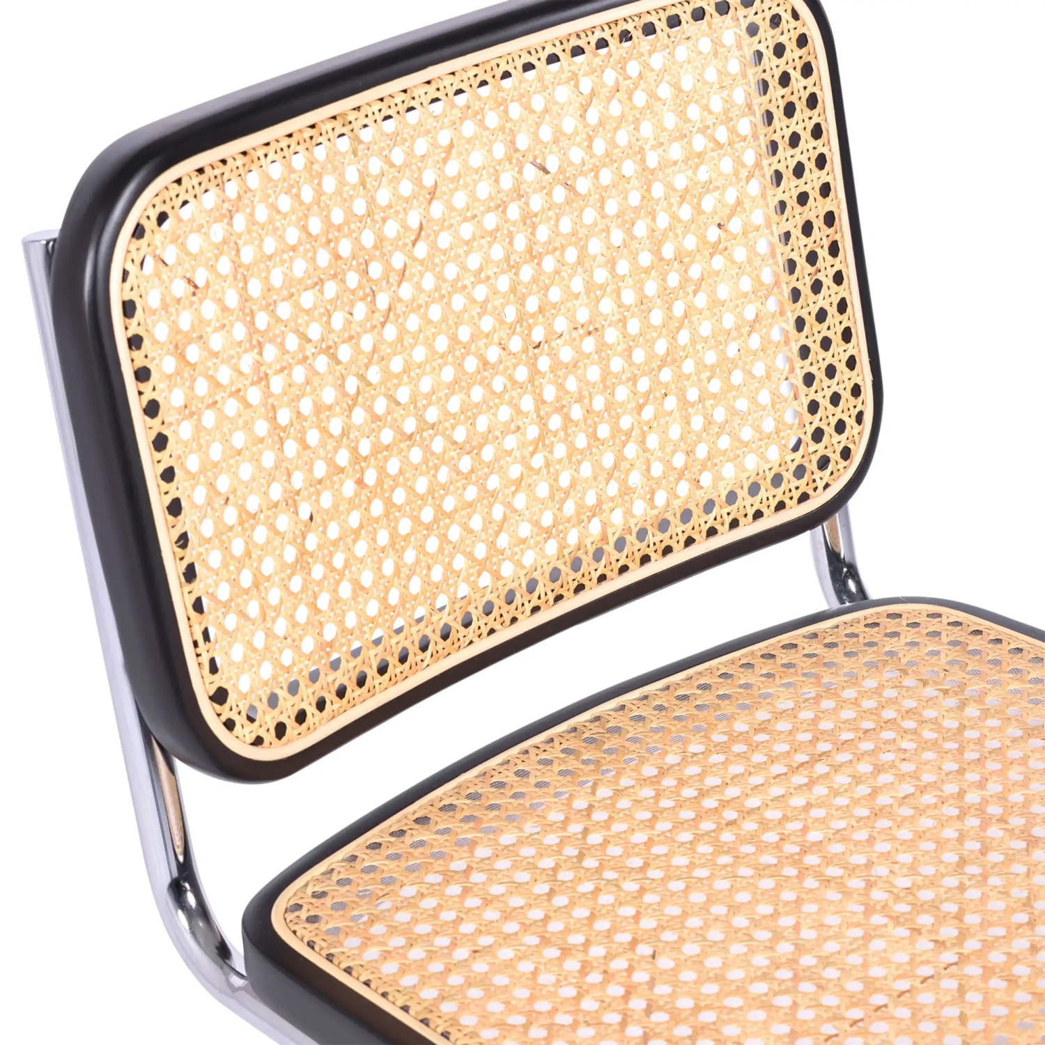 Chair Cesca economical chair in steel, beech and rattan 🪑 | Mueble Design