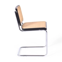 Chair Cesca economical chair in steel, beech and rattan 🪑 | Mueble Design