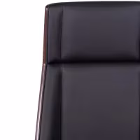 Chaise de bureau Nordic Highback en noyer et similicuir-Meubles Concept