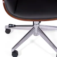 Kancelářské křeslo Nordic Highback v ořechu - Kancelářské židle - Mobelarium