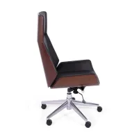 Nordic Highback office chair in walnut - Office chairs - Mueble Design