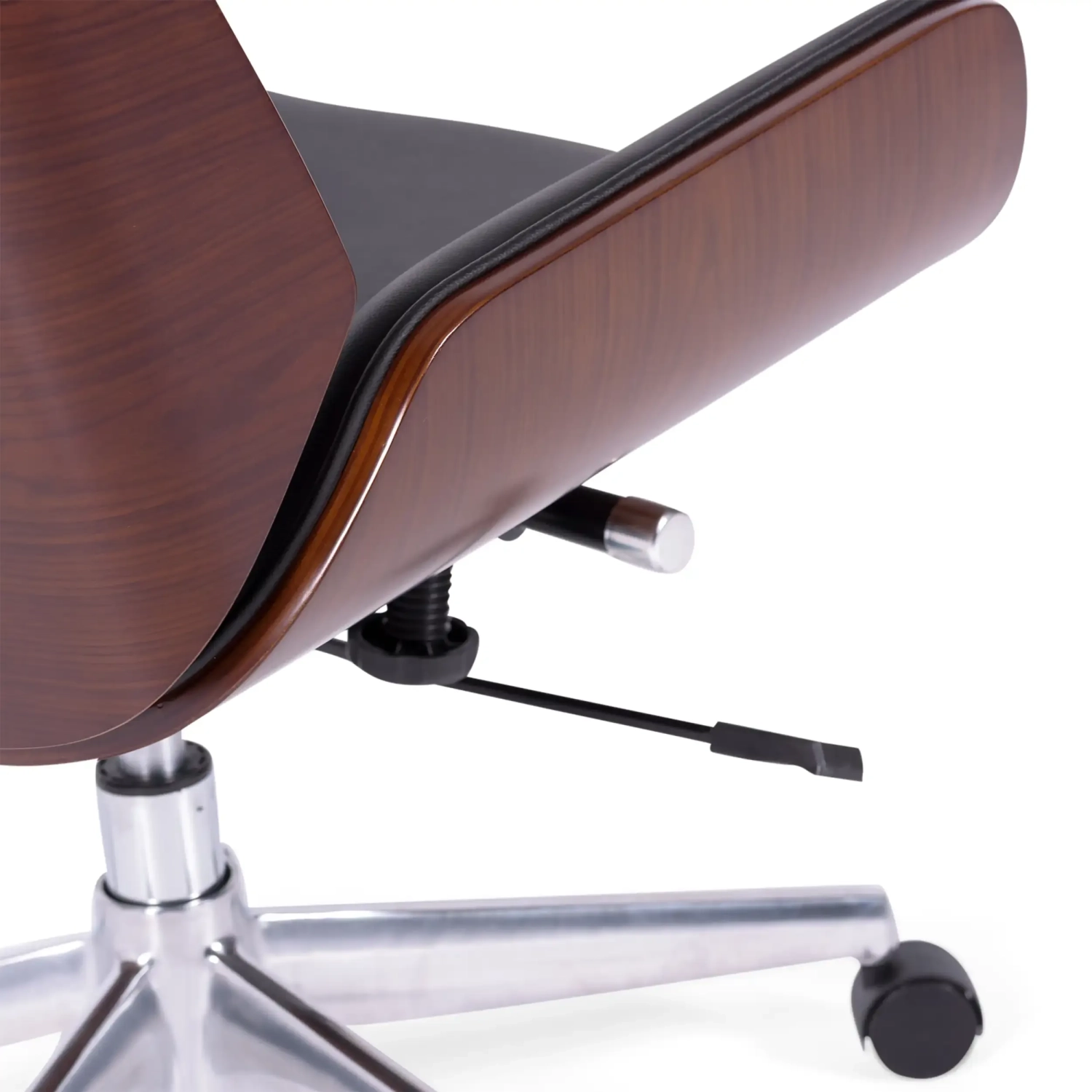 Krzesło biurowe Nordic Highback w orzechu - Krzesła biurowe - Mobelarium