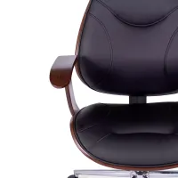 Cambridge Bürostuhl aus Holz - Kunstlederstühle - Mobelarium