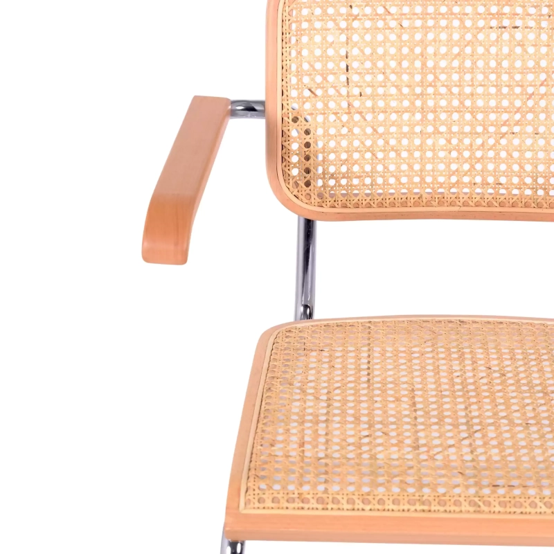 Silla Cesca con reposabrazos - Sillas de ratán - Mueble Design