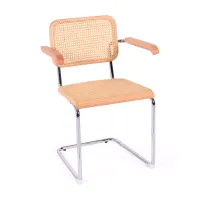 Knoll stoel replica Cesca met armleuningen, economische versie
