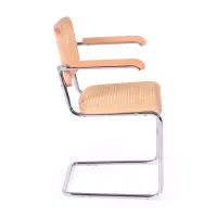 Krzesło Cesca z podłokietnikami - Krzesła rattanowe - Mobelarium