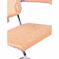 Chaise Cesca avec accoudoirs - Chaises en rotin - Meubles Concept