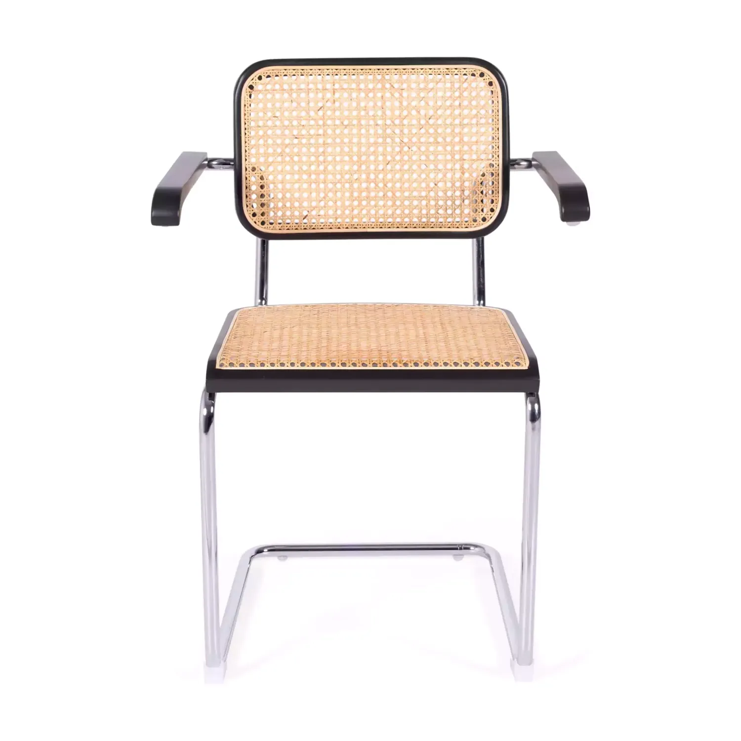 Chaise Cesca avec accoudoirs - Chaises en rotin - Meubles Concept