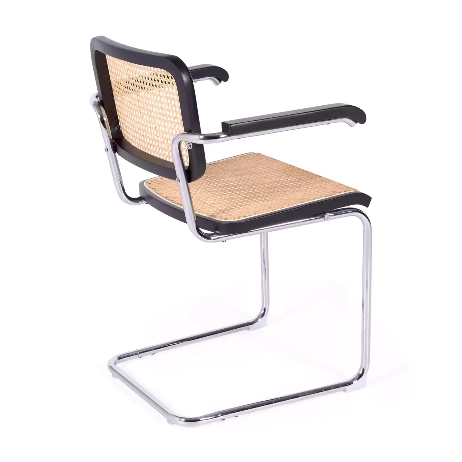 Chaise Cesca avec accoudoirs - Chaises en rotin - Meubles Concept
