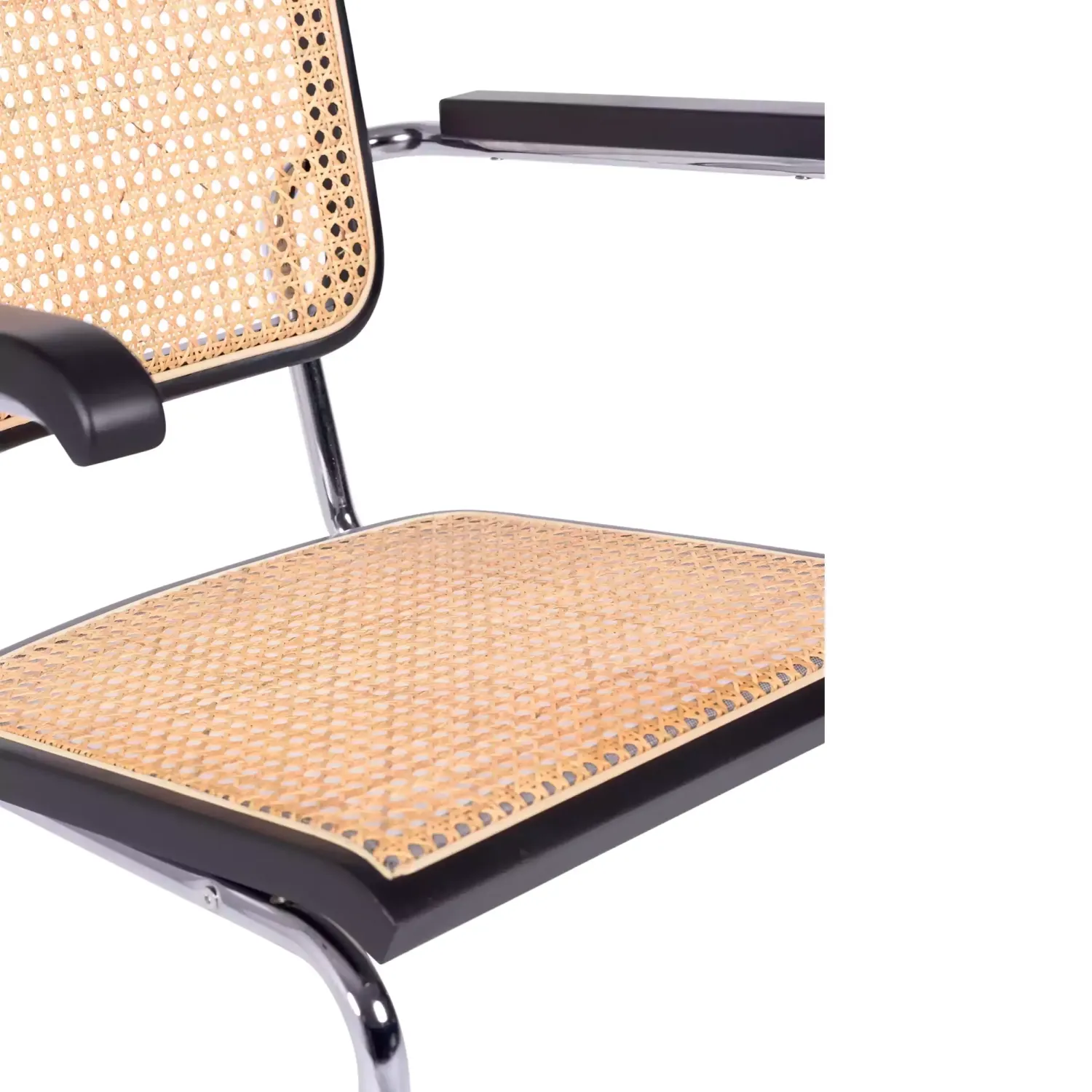 Chaise Cesca avec accoudoirs - Chaises en rotin - Meubles Concept