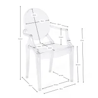 Replika krzesła Louis Ghost - Krzesła designerskie | Muebledesign