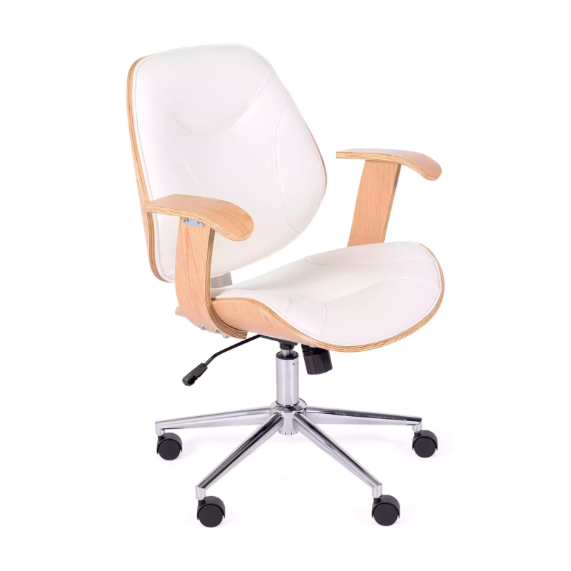 Bureaustoel Cambridge in licht hout - Mueble ontwerp