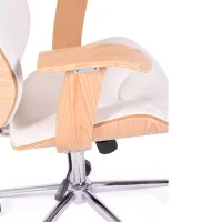 Cambridge toimistotuoli vaaleasta puusta - Mueble design