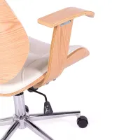 Cambridge toimistotuoli vaaleasta puusta - Mueble design