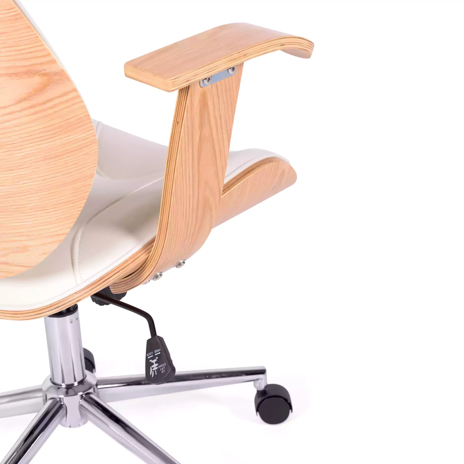 Bureaustoel Cambridge in licht hout - Mueble ontwerp