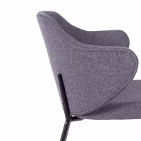Chaise de salle à manger tapissée Hope - Chaises tapissées - Mueble Design