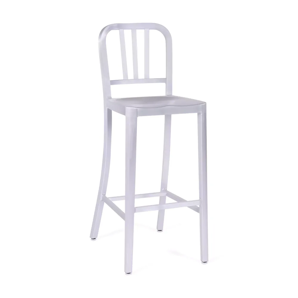 Réplique de tabouret militaire Navy par Emeco