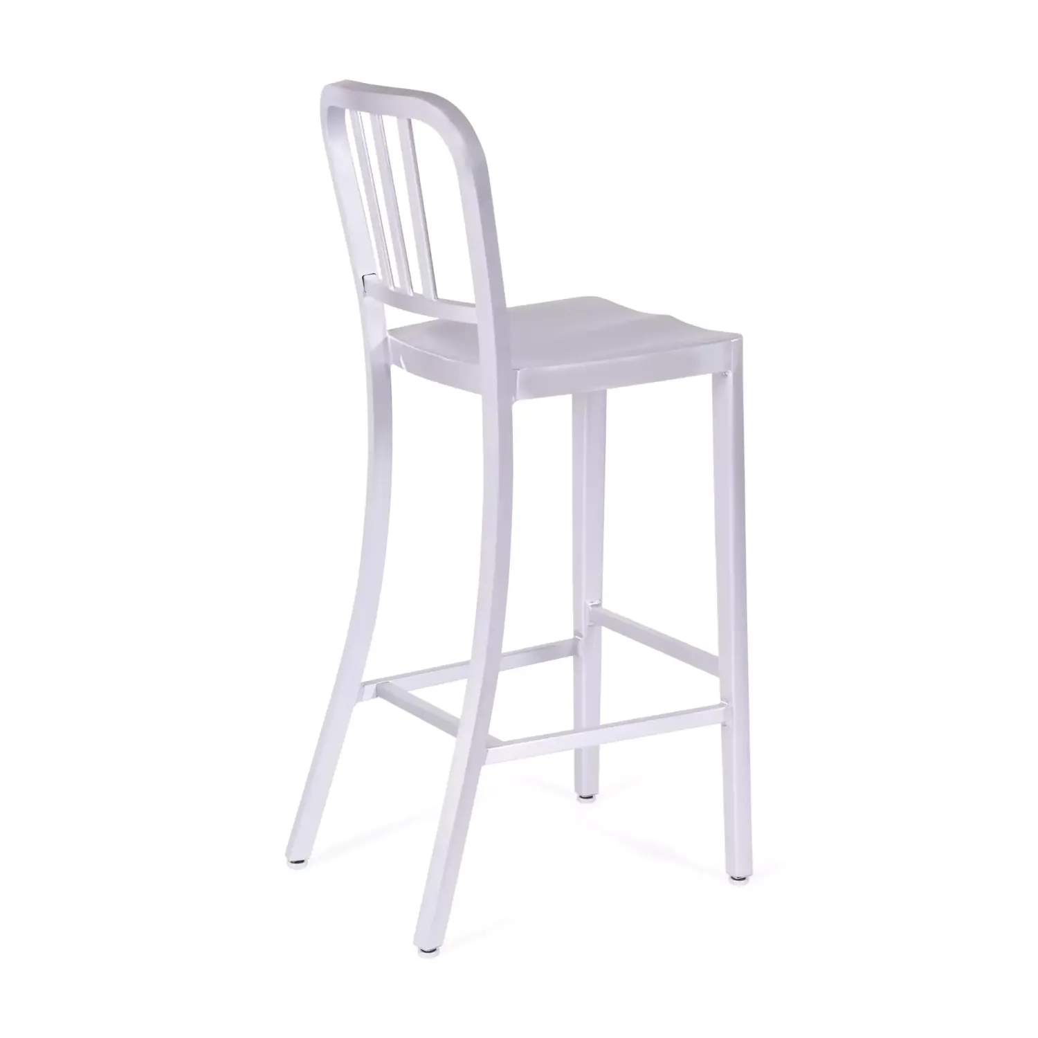 Réplique du tabouret de l'armée de terre en aluminium - design industriel iconique