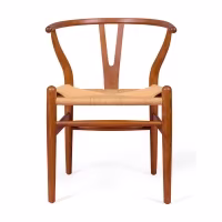 Inspiration Wishbone CH24 en noyer - Chaises nordiques - Meublesconcept