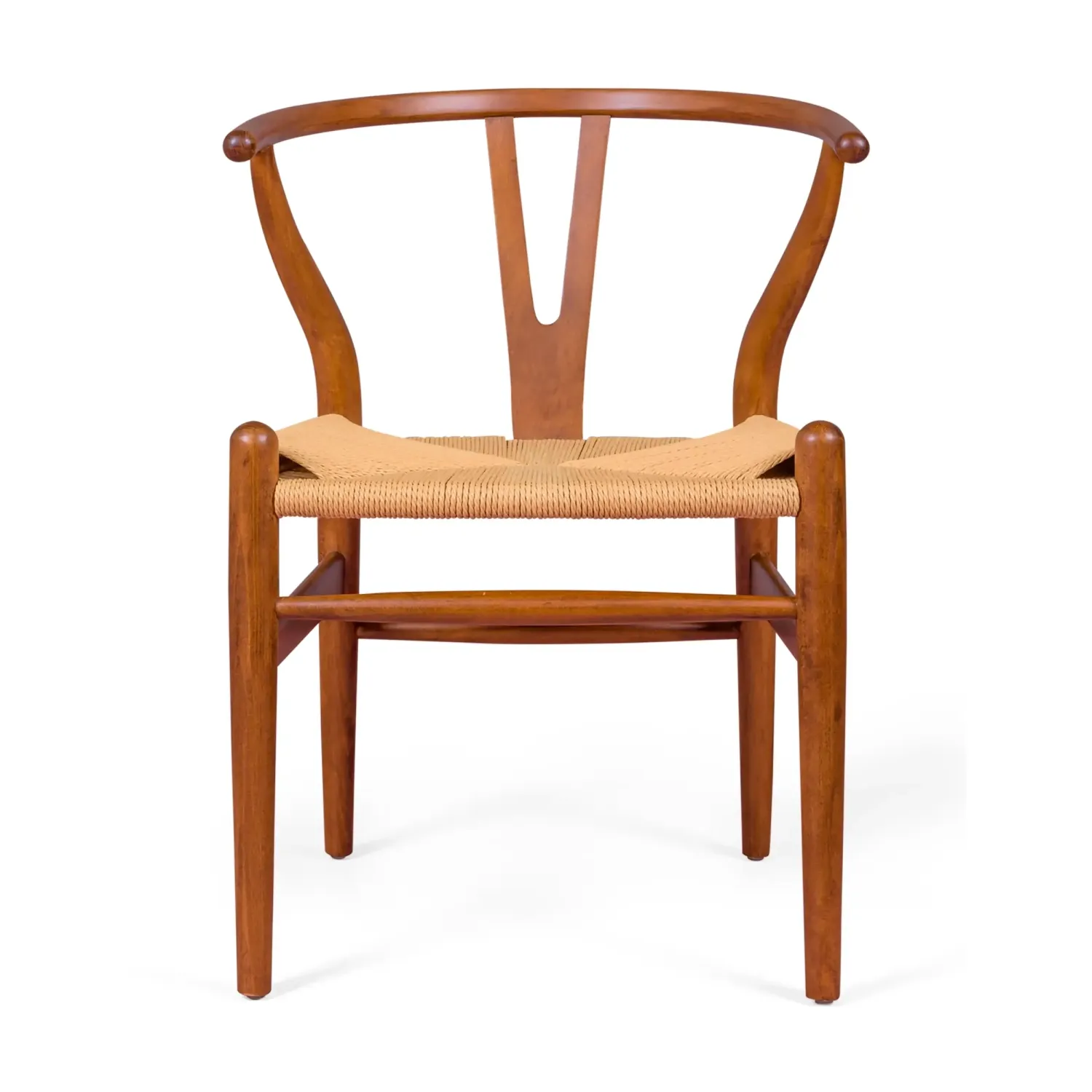 Inspiration Wishbone CH24 en noyer - Chaises nordiques - Meublesconcept