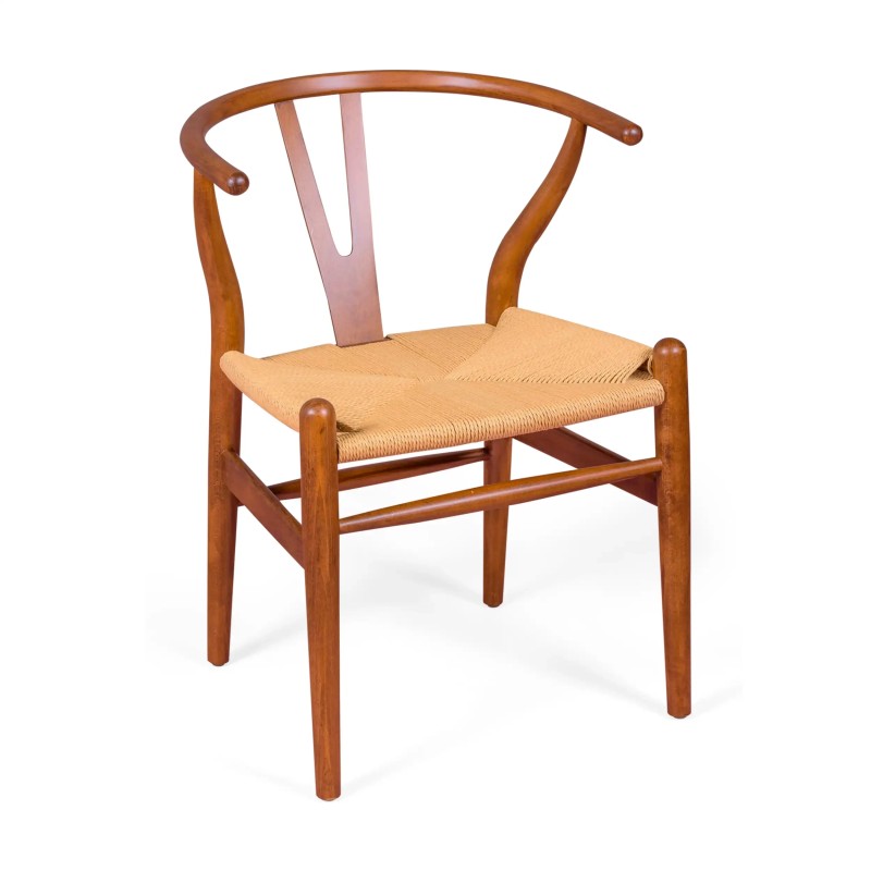 Inspirace Wishbone CH24 v ořechu - Severské židle - Designový nábytek