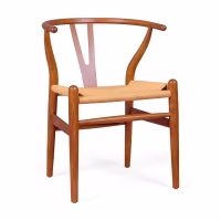 Inspiration Wishbone CH24 en noyer - Chaises nordiques - Meublesconcept