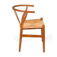 Inspiracja Wishbone CH24 w kolorze Orzech - Krzesła Nordic - Design Furniture