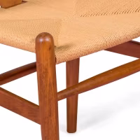 Inspiration Wishbone CH24 en noyer - Chaises nordiques - Meublesconcept