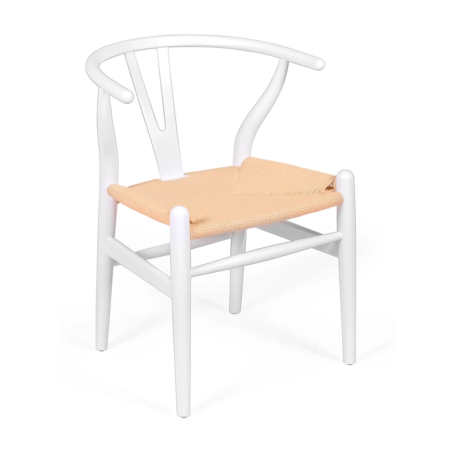 Replica Wishbone chair CH24 in colored wood