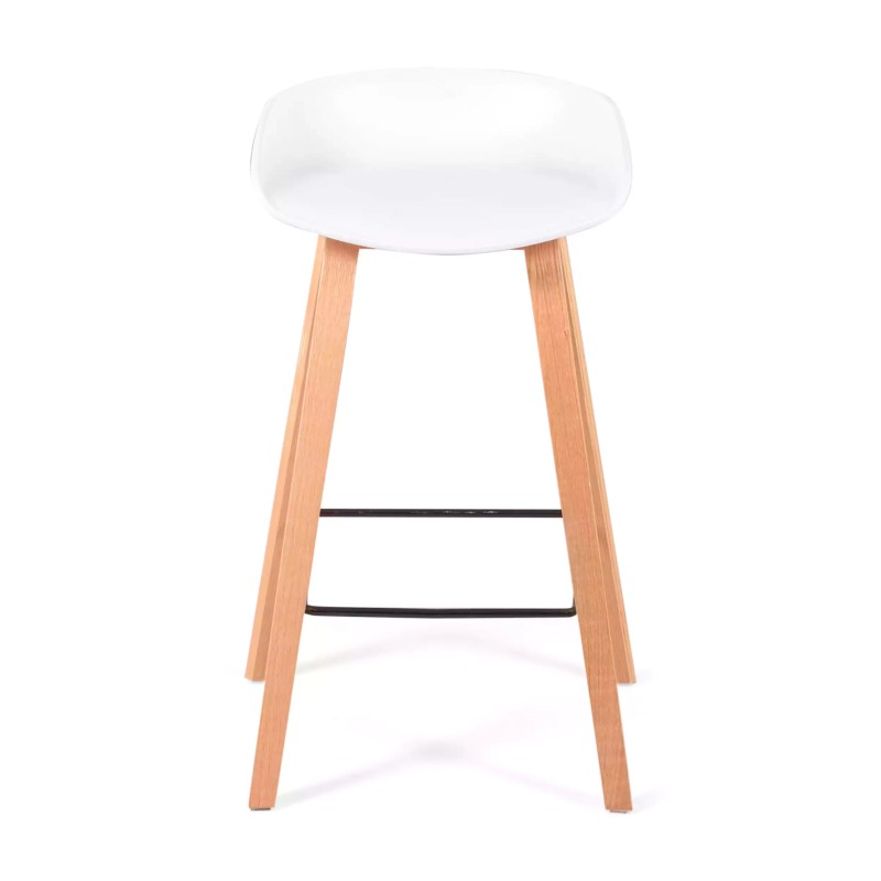 Get the Nordic Beech Wood Stool - Mueble Design