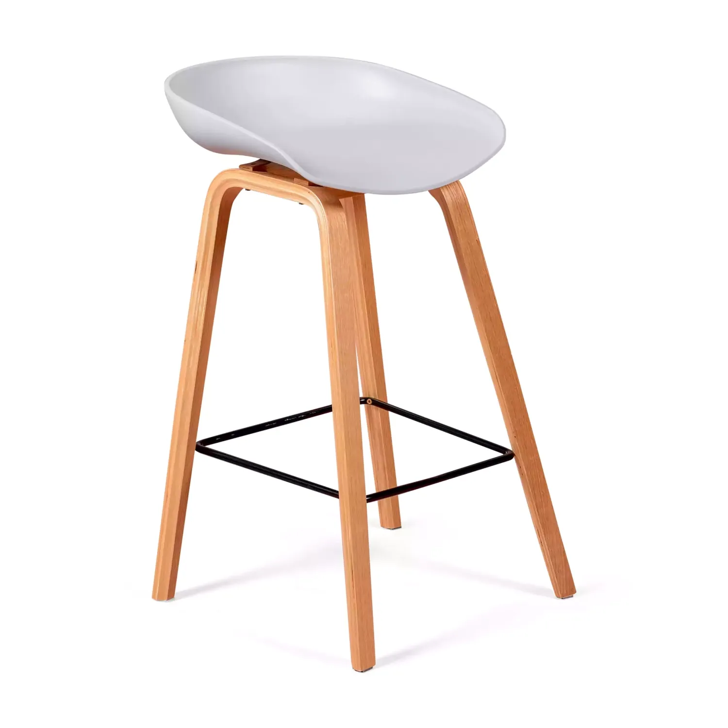 Obtenez le tabouret en bois de hêtre nordique - Meubles Concept
