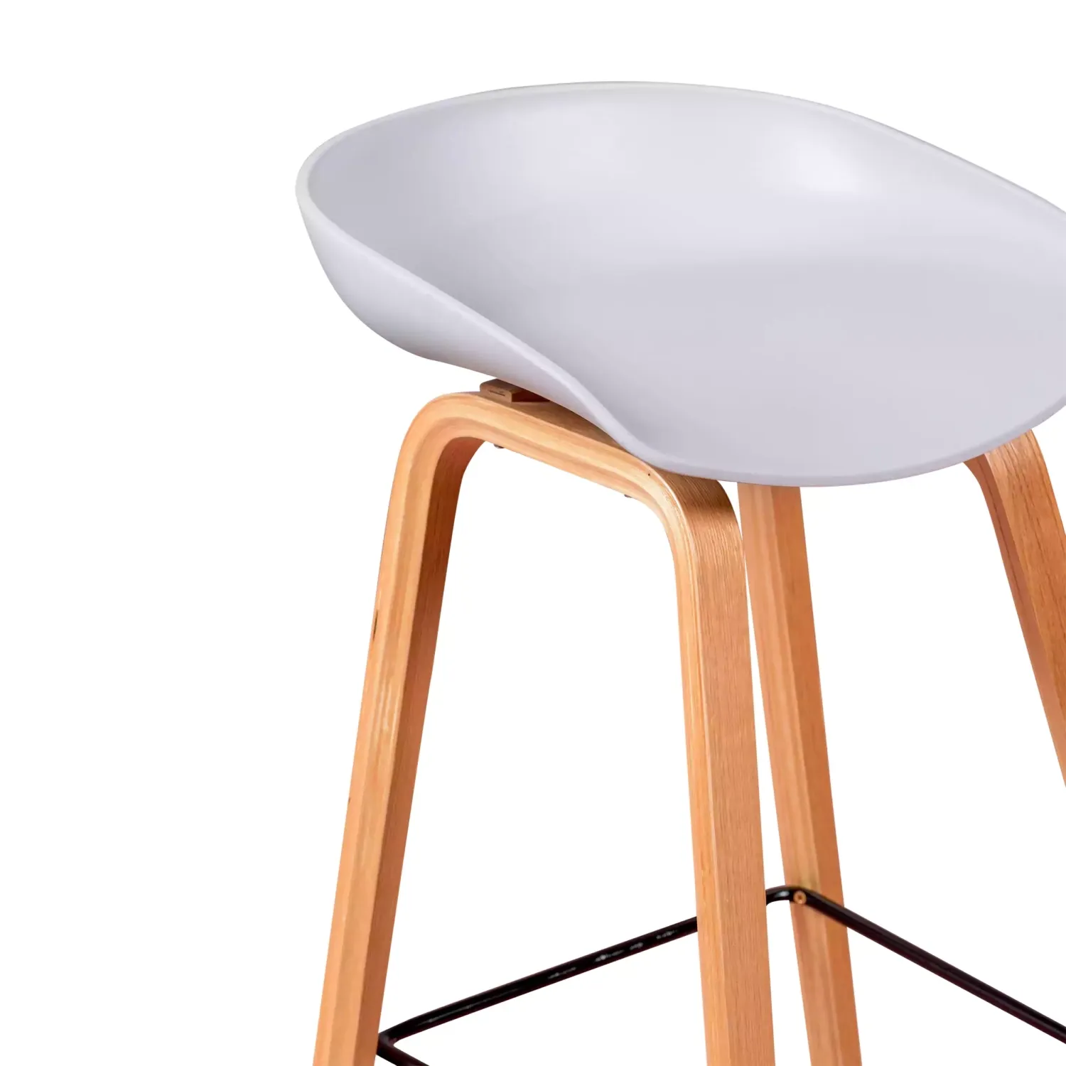 Obtenez le tabouret en bois de hêtre nordique - Meubles Concept
