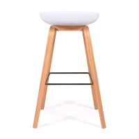 Taburete Nórdico de 75cm en Madera de Haya - Mueble Design