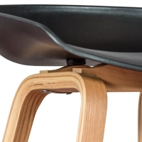 Taburete Nórdico de 75cm en Madera de Haya - Mueble Design