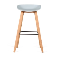 Taburete Nórdico de 75cm en Madera de Haya - Mueble Design