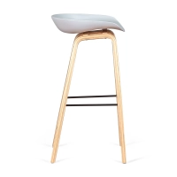 Taburete Nórdico de 75cm en Madera de Haya - Mueble Design