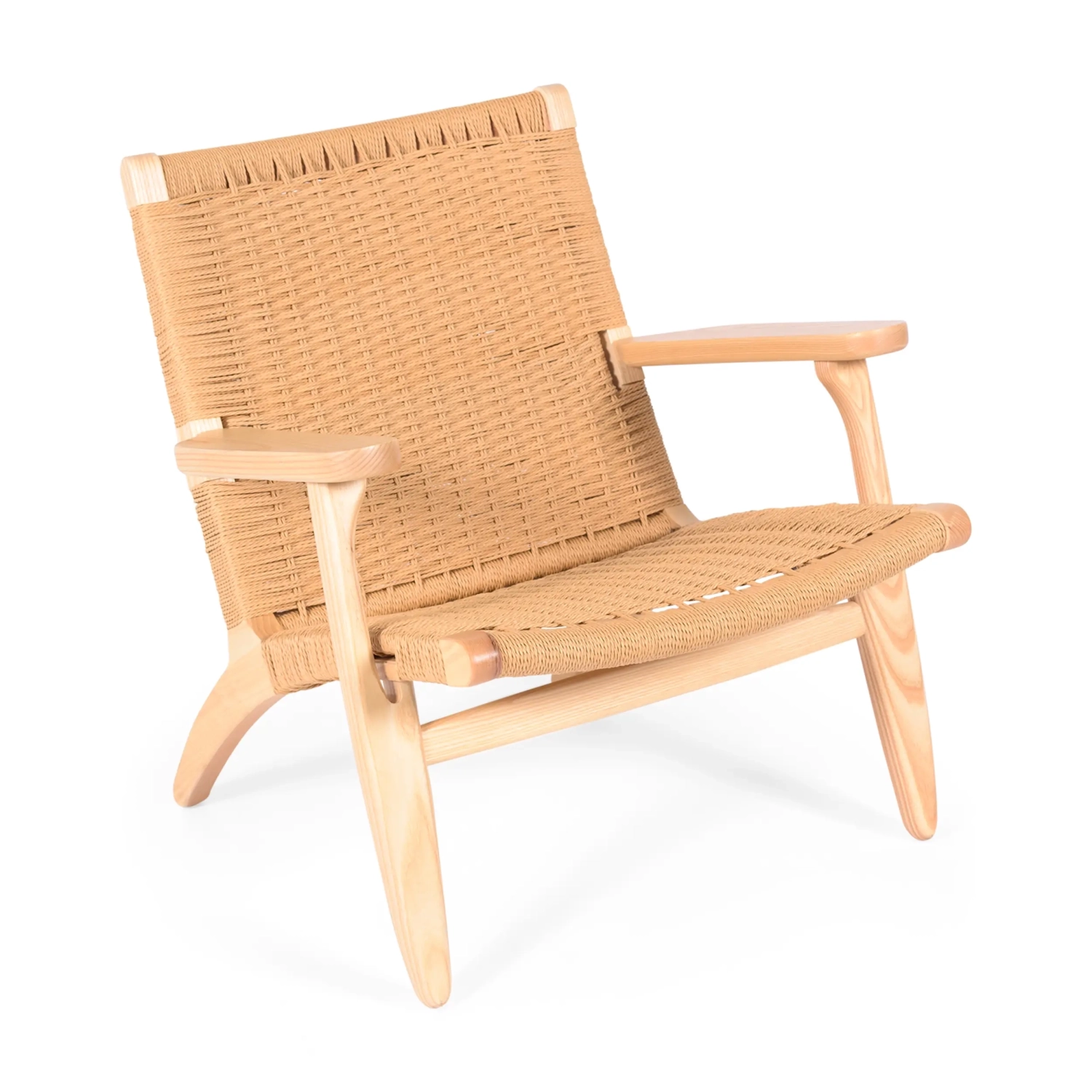 Réplique du fauteuil CH25 de Hans J. Wegner