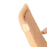 Fauteuil Catani CH25 | Design scandinave en frêne et corde naturelle