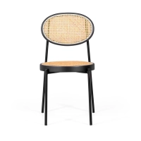 Retro židle Preston z přírodního ratanu - Design a teplo - Mobelarium