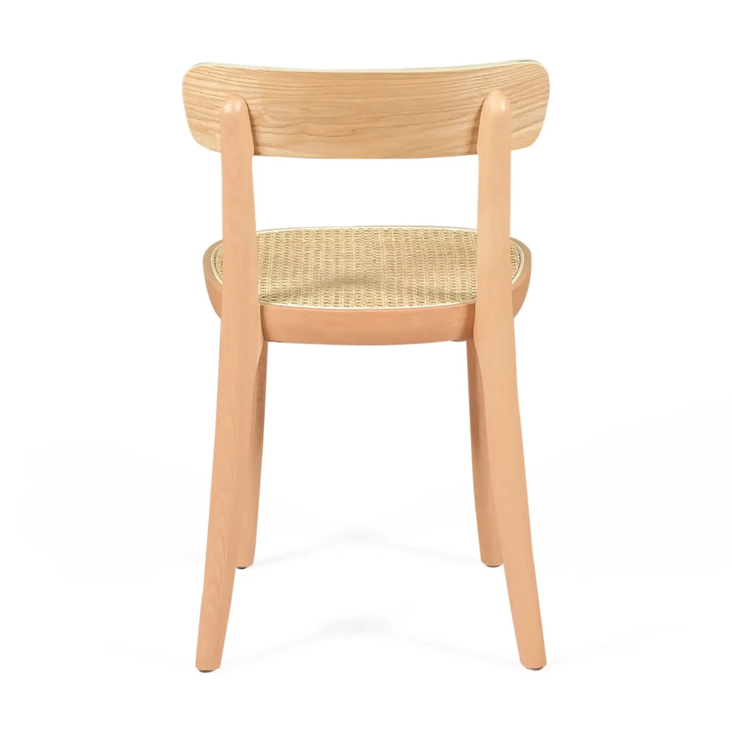 Chaise Tours en frêne et rotin - Style Scandinave et naturel - Meubles Concept