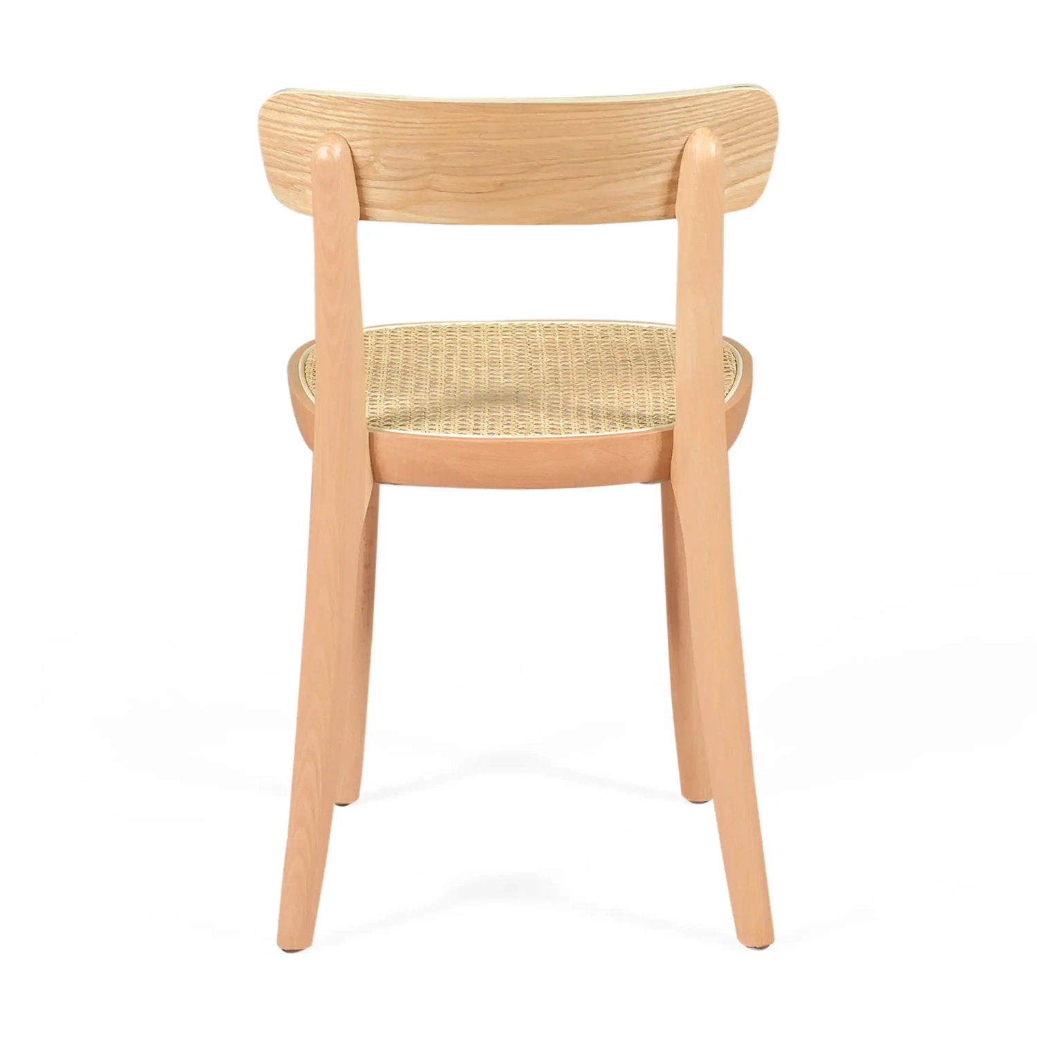 Silla Tours en fresno y ratán – estilo nórdico y natural - Mueble Design