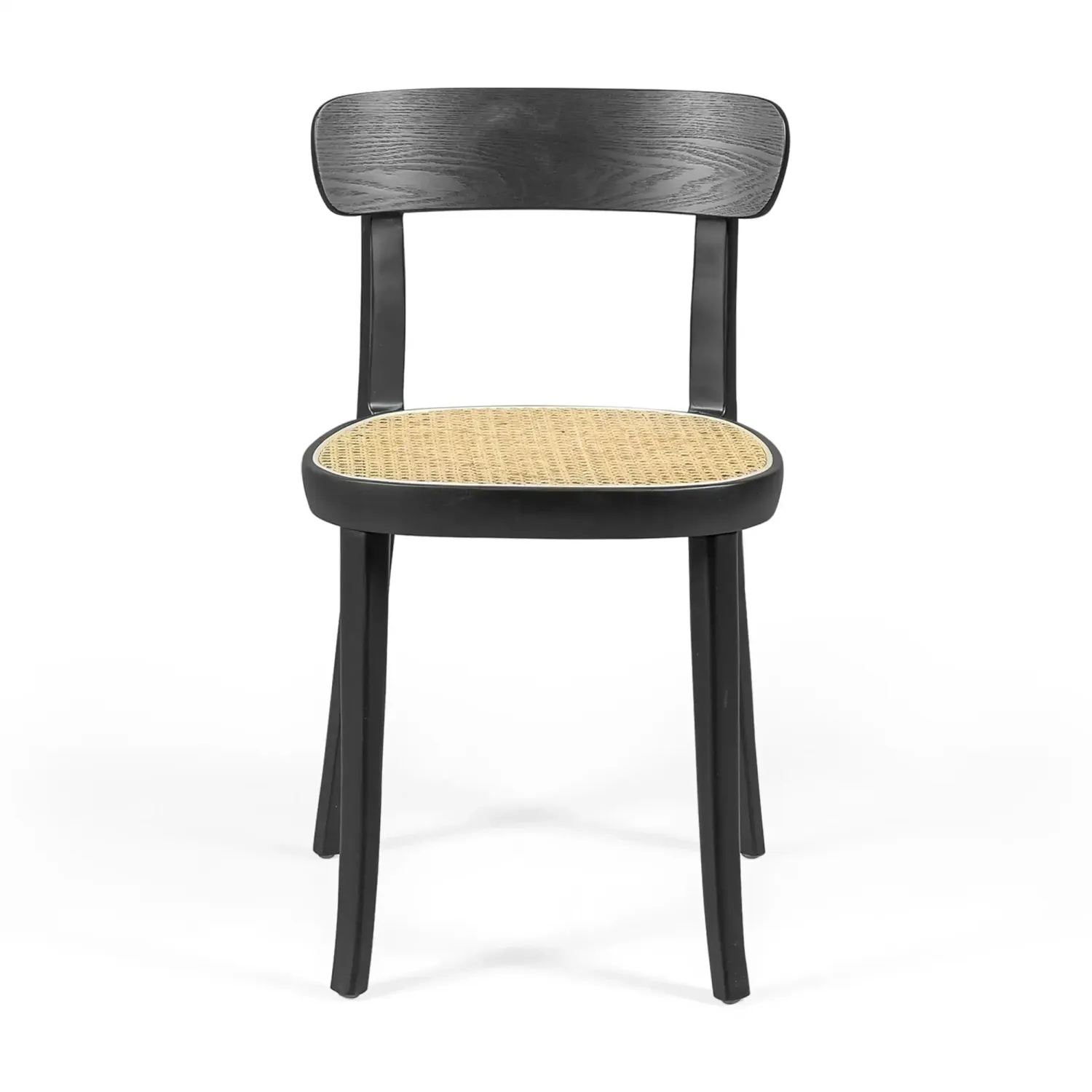 Chaise Tours en frêne et rotin - Style Scandinave et naturel - Meubles Concept