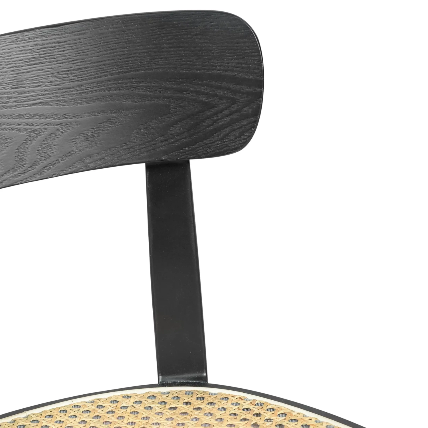 Sedia Tours in frassino e rattan - stile Scandinavo e naturale - Mobilie Design