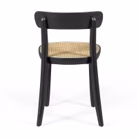 Chaise Tours en frêne et rotin - Style Scandinave et naturel - Meubles Concept