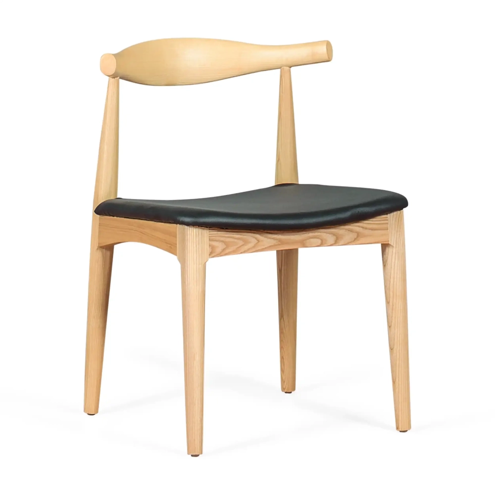 Réplique de la célèbre chaise Elbow conçue par Hans J. Wegner