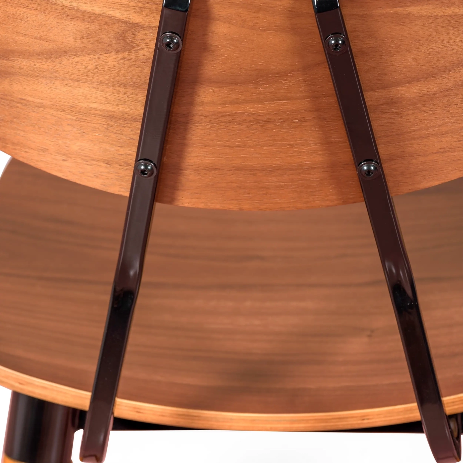 Copine stoel in walnotenhout | Industrieel retro design - Designmeubels Mobelarium