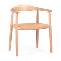 Replica of The Chair by Hans J. Wegner in ash wood