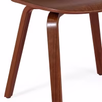 Chaise design Scandinave Hut en bois de noyer | Style scandinave élégant
