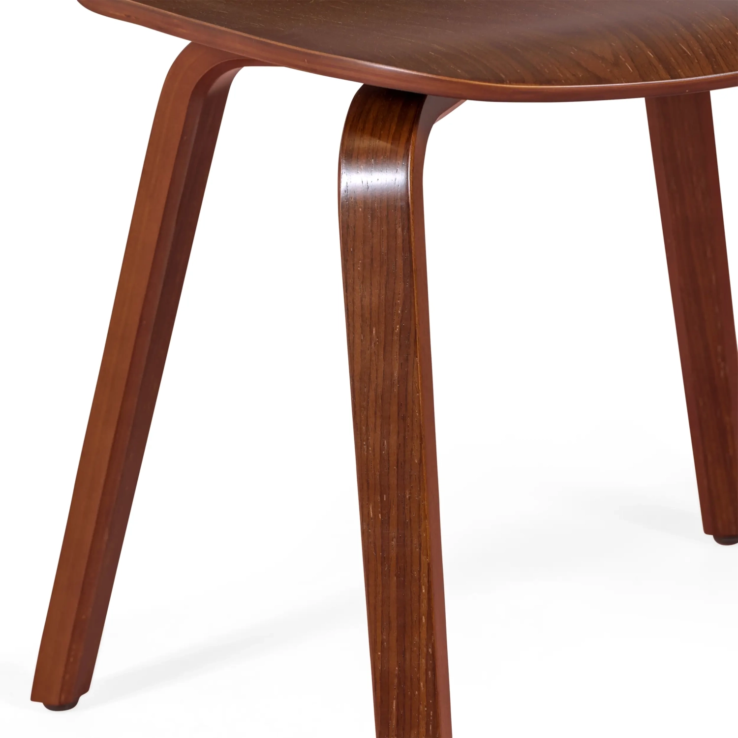 Design-Stuhl Skandinavisch Hut aus Walnussholz | Eleganter skandinavischer Stil